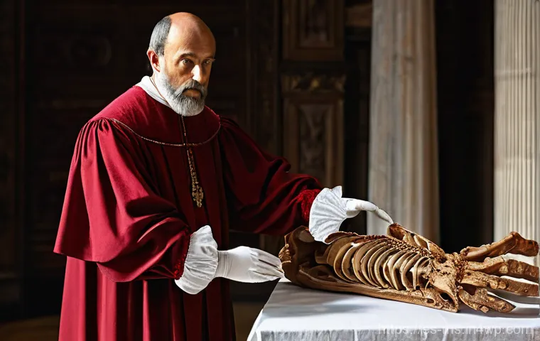 근대 과학 혁명의 핵심 발견 - **Prompt Title: Galileo's Celestial Revelation**
    **Description:** A dramatic and historically in...