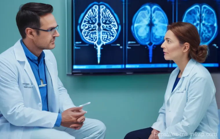 과학적 발견의 복잡성 이해 - **Prompt:** A diverse team of five scientists – two women and three men of various ages and ethnicit...