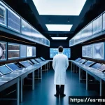 20세기 과학적 발견의 혁신적 변화 - **Quantum Computing's Bright Future**
    Generate an image depicting a futuristic, brightly lit lab...